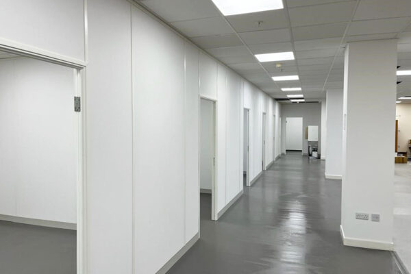 Demountable Partition